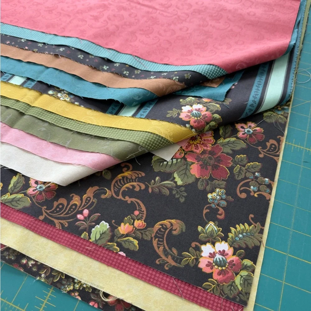 NWT….15 Connecting Threads Fat Quarters; Belle Fleurs Sampler. - Picture 1 of 12